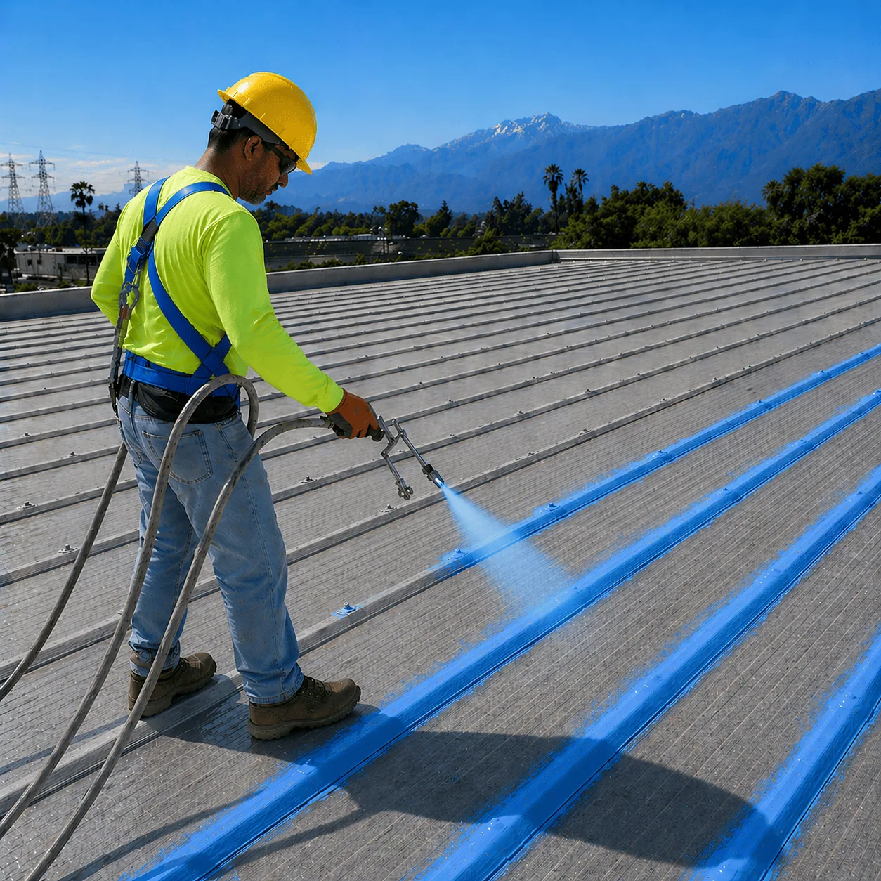 Commercial Roof Coating Restoration Commercial Roof Coating Restoration